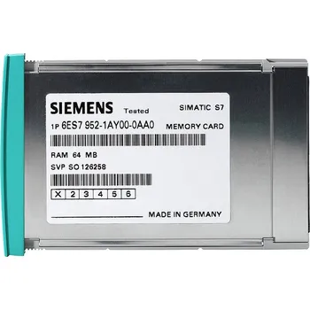 Počítač Siemens 6ES7952-1KM00-0AA0 6ES79521KM000AA0 paměťová karta pro PLC