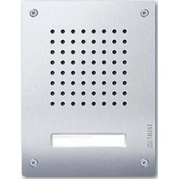 Domovní zvonek Siedle CL 111-1 N-02 kabelový domovní telefon kryt, stříbrná, 200042885-00