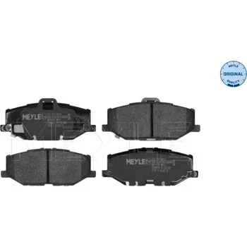 Brzdový systém Sada brzdových destiček, kotoučová brzda MEYLE 025 215 6816