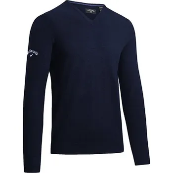 Pánský svetr Callaway Pánský merino svetr CW353 Dark Navy 3XL