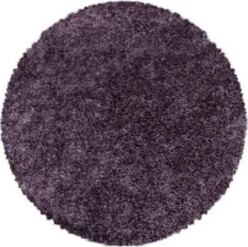 Koberec Hans Home Kusový koberec Sydney Shaggy 3000 violett kruh - 120x120 (průměr) kruh