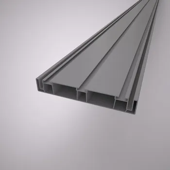 Stavební profil Plastový profil 130 mm šedý