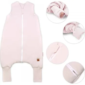 Spací pytel pro miminko Teplý spací vak se zahrnovacími nohavičkami, Soft Hand Made, pudrově růžový, vel. M, Velikost koj. oblečení M (2,5r-6l)