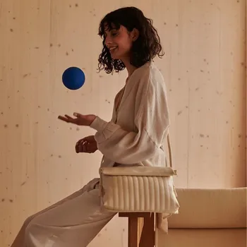 MONK & ANNA kabelka Kitaro - grain milk