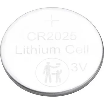 Baterie lithiová CR2025 Extol 3 V