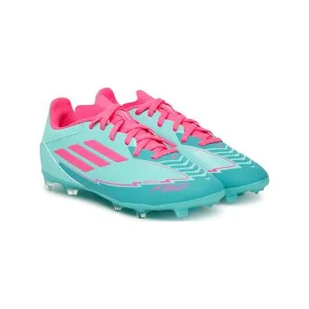 Míčový sport Boty na fotball adidas F50 League Messi Firm/Multi-Ground IH0931 Tyrkysová 35