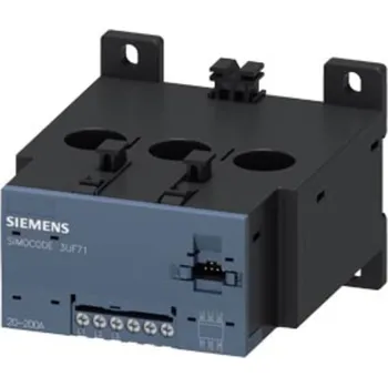 Měnič napětí Siemens 3UF71131AA010 3UF7113-1AA01-0 modul detekce proudu / napětí 690 V/AC