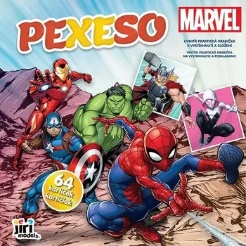Pexeso Pexeso v sešitu Marvel (Jiri Models)