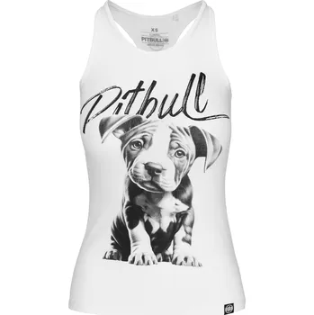 PitBull West Coast - dámské tílko PUPPY bílé L