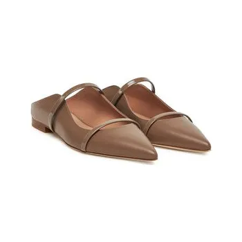 Dámské pantofle Nazouváky MALONE SOULIERS Maureen Flat 328 Hnědá 36