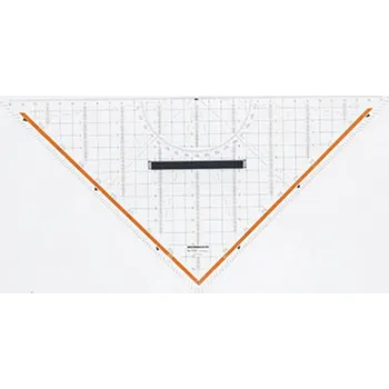 pravítka Rumold trojúhelník s úhloměrem 1058 transparentní Délka přepony: 32.5 cm