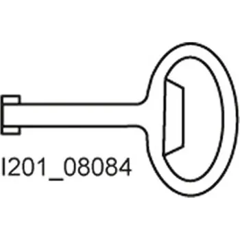 Dílna Siemens 8GD9290 dvouzubý klíč 1 ks