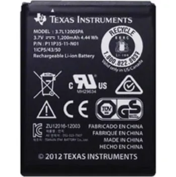 Kalkulačka Texas Instruments N2BT-BKT-B akumulátorový blok pro grafický počítač (š x v x h) 43 x 53 x 4.5 mm