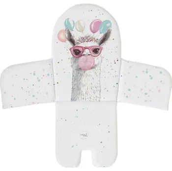 Jídelní židlička CEBA Basic Crazy Lama 38 × 28 cm