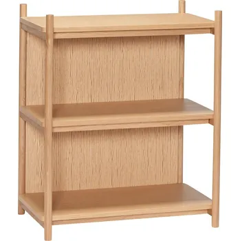 Knihovna Knihovna v dekoru dubu v přírodní barvě 75x88 cm Heritage – Hübsch ID_1619374