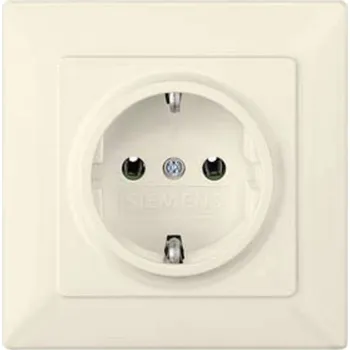 Elektrická zásuvka Siemens spínací program zásuvka Delta bílá 5UB1581 1 ks