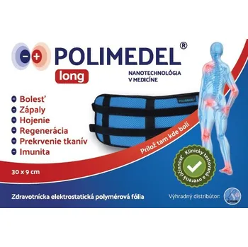 Náplast POLIMEDEL Long Léčebná fólie 30×9 cm