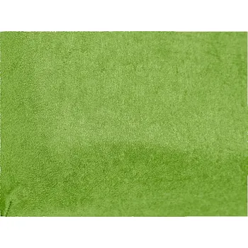 Prostěradlo TEXTILOMANIE Froté prostěradlo do dětské postýlky zelené 70 × 140 cm
