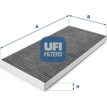 Ventilátor topení a klimatizace Filtr, vzduch v interiéru UFI 54.128.00