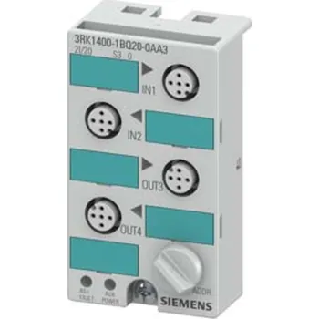 Relé Siemens 3RK1400-1BQ20-0AA3 vstupní/výstupní modul 24 V/DC