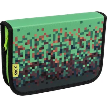 Penál Školní penál jednopatrový Pixel