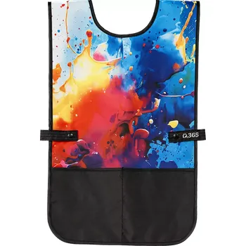 Dětská zástěra Zástěrka na výtvarnou výchovu pončo Paint