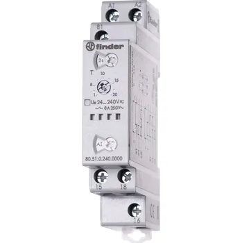 Relé časové relé Finder 80.51.0.240.0000