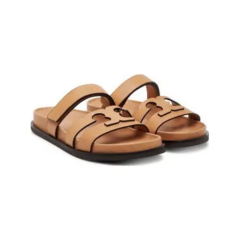 Dámské pantofle Nazouváky Tory Burch Ines Sport 168791 Hnědá 40