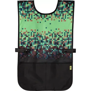 Dětská zástěra Zástěrka na výtvarnou výchovu pončo Pixel