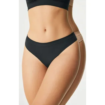 Kalhotky 2PACK Tanga Flexi bezešvá