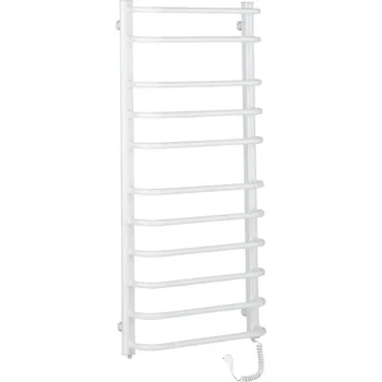 Radiátor CERANO Elektrický sušák ručníků Alessandro bílá lesklá 1160x550 mm LIV-W-EU-11-55