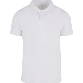Pánské oblečení Build Your Brand Pánské polo tričko BY363 White XL