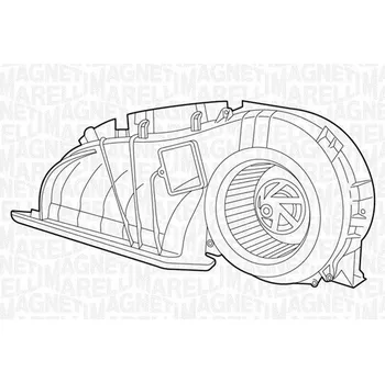 Vnitřní ventilátor MAGNETI MARELLI 069401324010