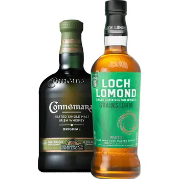 Whisky Set Connemara Peated + Loch Lomond Peated Floral and Smoky (set 1 x 0.7 l, 1 x 0.7 l)