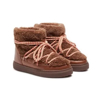 Dámská zimní obuv Inuikii Sněhule Curly 65202-019 Hnědá 37