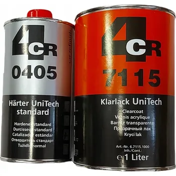 Lak na dřevo Bezbarvý lak 4CR 7115 UniTech UV Vysoký Lesk 1500 ml