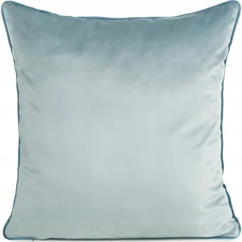 Obraz Dekorační povlak na polštář 60x60 cm, mořská barva, sametový s lemem