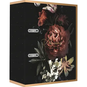 Pořadač pákový Interdruk A4 75mm Satin Gold Blossom
