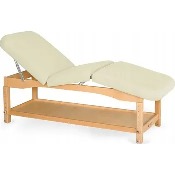 Zahradní lehátko Masážní lehátko dřevěné Habys hnědé