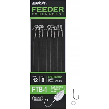 BKK Návazec Feeder Tournament FTB-1 Bait Band Rigs Velikost 16 8ks
