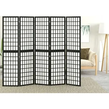 Paraván Skládací 5dílná paraván v japonském stylu