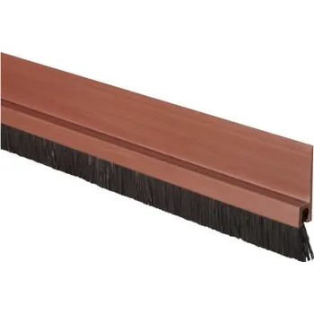 Průmyslové lepidlo Den Braven B48401BD - Dveřní lišta (kartáčky) JOLYFLEX, délka 1m, HNĚDÁ