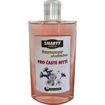 Kosmetika pro psa Šampon pro psy s kondicionérem PRO ČASTÉ MYTÍ SMARTY 250 ml
