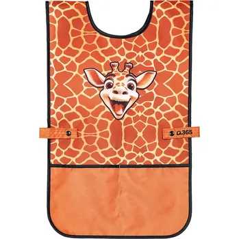 Dětská zástěra Zástěrka na výtvarnou výchovu pončo Giraffe
