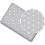 eliNeli Napínací prostěradlo do postýlky i postele Malé bílé hvězdičky rozměr: 60 x 120 cm