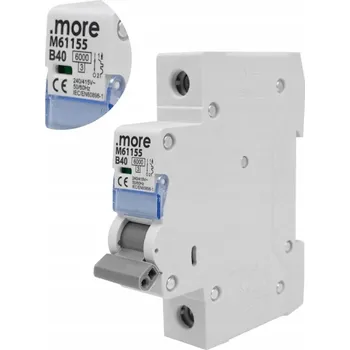 Jistič Jistič 6kA 1P B 40A 240V/415V IP20 na DIN lištu Ecolight