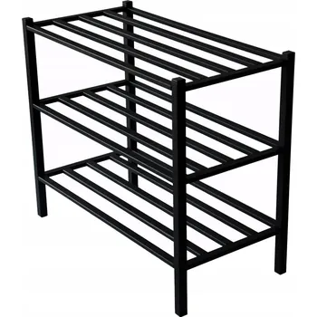 Botník Botník Gramix 50 x 50 x 30 cm černá