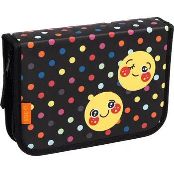 Penál Školní penál jednopatrový Smiley