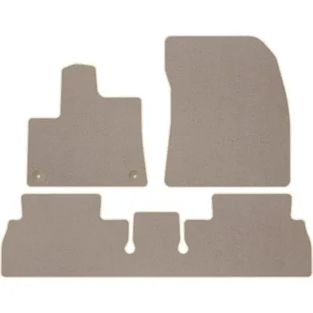 autokoberec Koberce Edecor velurové 3 ks