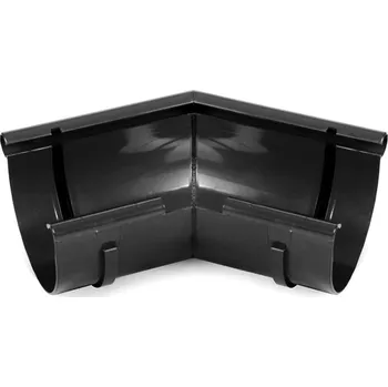 okap BRYZA PVC vnější roh na míru 75 mm cihlově červená (RAL 8004)